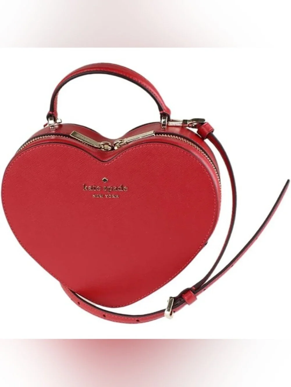 Kate Spade heart Shape Crossbody/handbag Free Gift